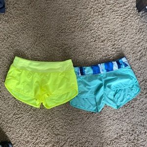 ISO lululemon shorts